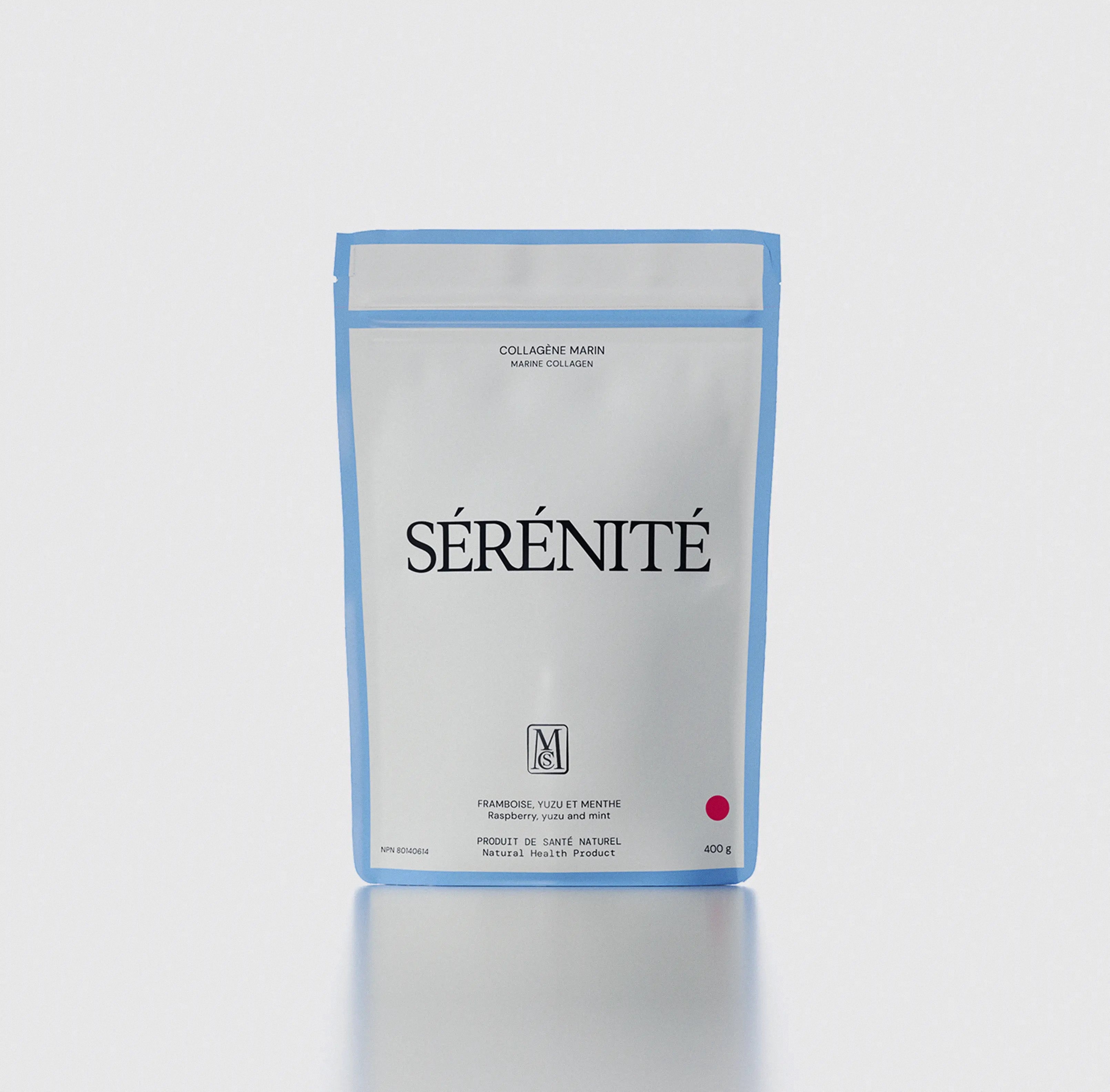 Collagène marin SÉRÉNITÉ - Framboise, yuzu et menthe