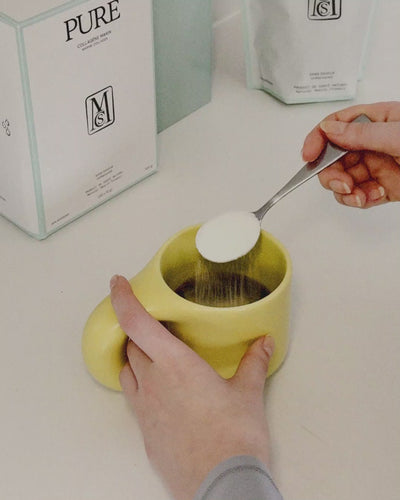 Vidéo : préparation d'un collagène marin MCS dans une tasse